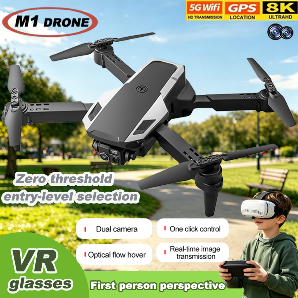 Drone Without Rc - Foldable M1 VR Mini Drone RC