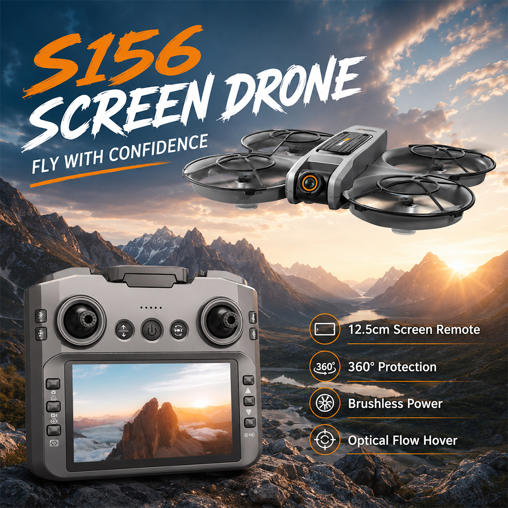 Drone App Rc Fpv - ZNLYRION S156 RC Drone 8K Dual
