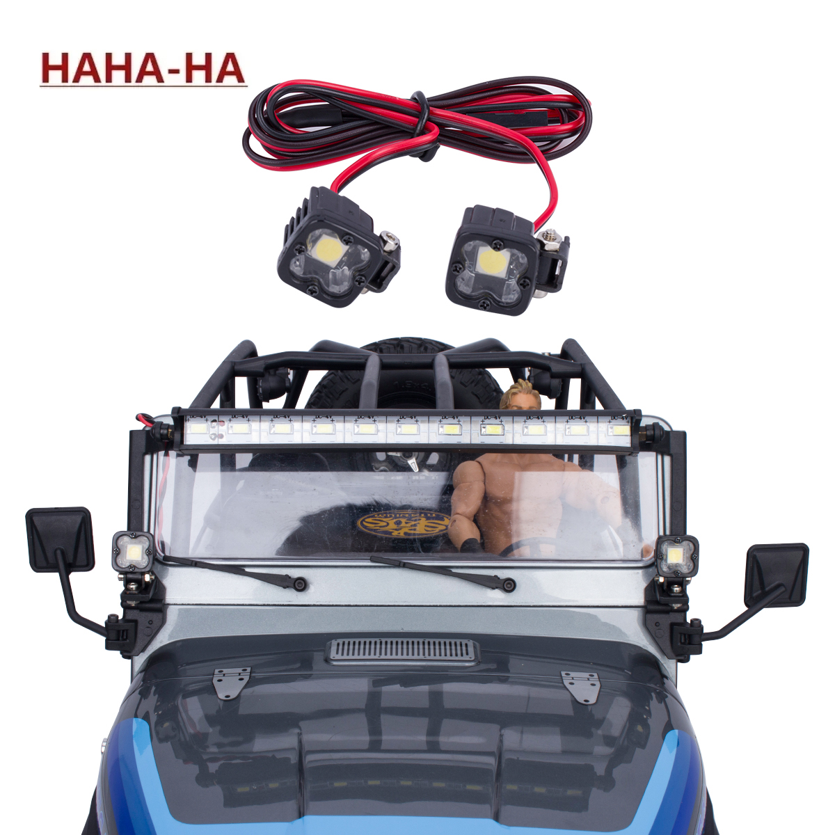 Drone Shahed Rc - RC Car Square Bright LED Top