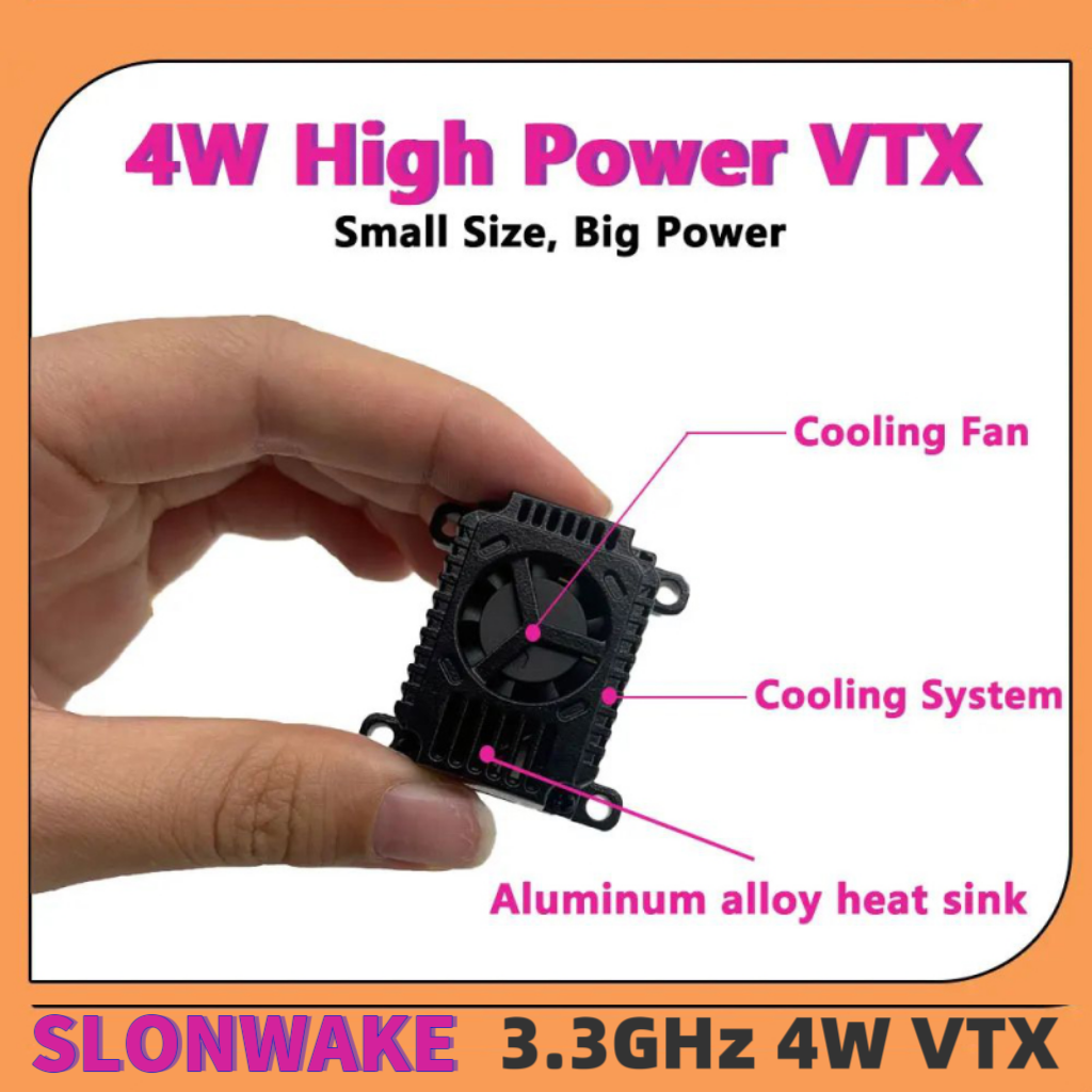 SLONWAKE FPV 3.3G 16CH 4000mW  - Drone With Rc Remote recensione e prezzo