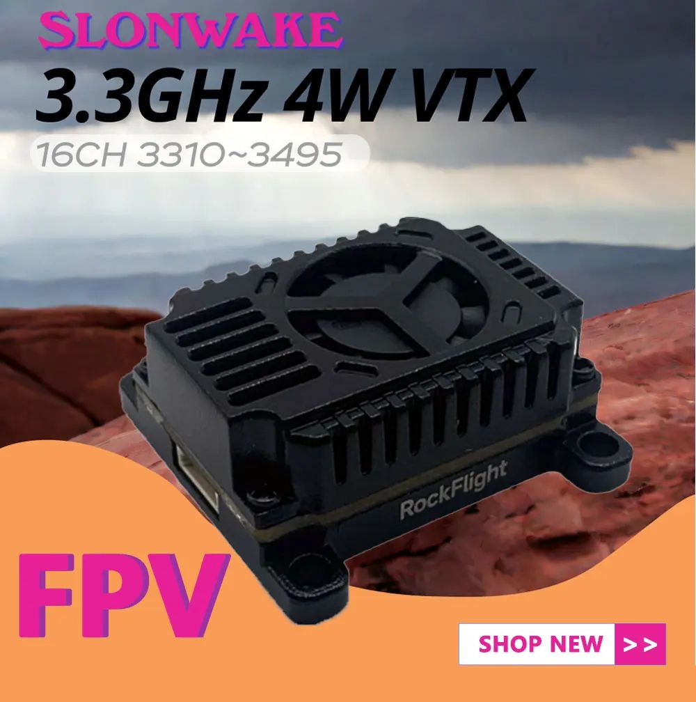 SLONWAKE FPV 3.3G 16CH 4000mW  - Drone With Rc Remote recensione e prezzo