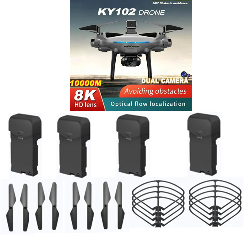 KY102 Drone Battery Propeller  - Drone Ky102 Rc recensione e prezzo