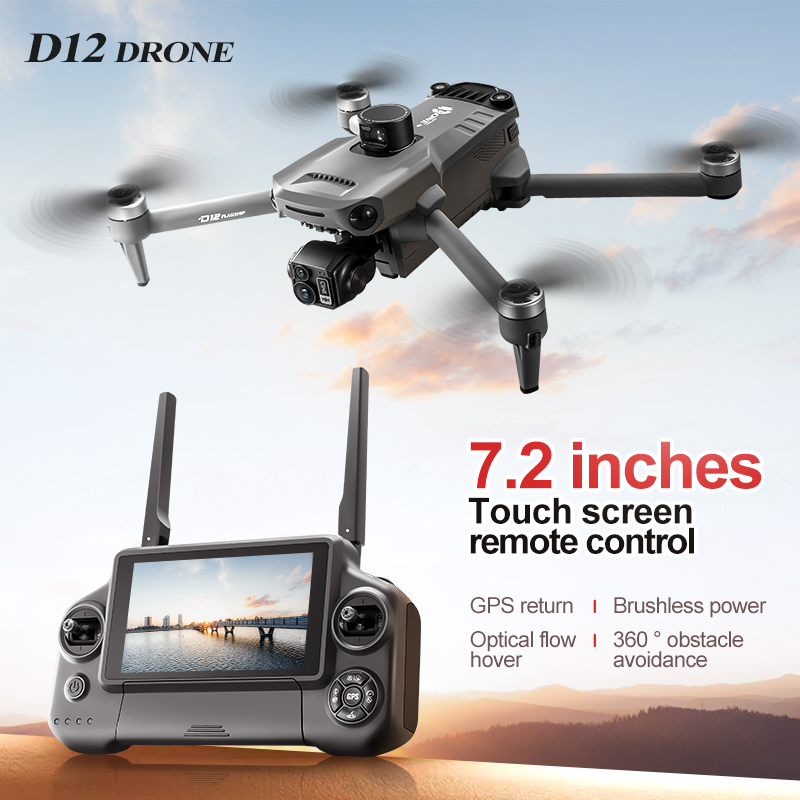 D12 Professional GPS Drones 8K - Drone Aircraft Jjrc recensione e prezzo