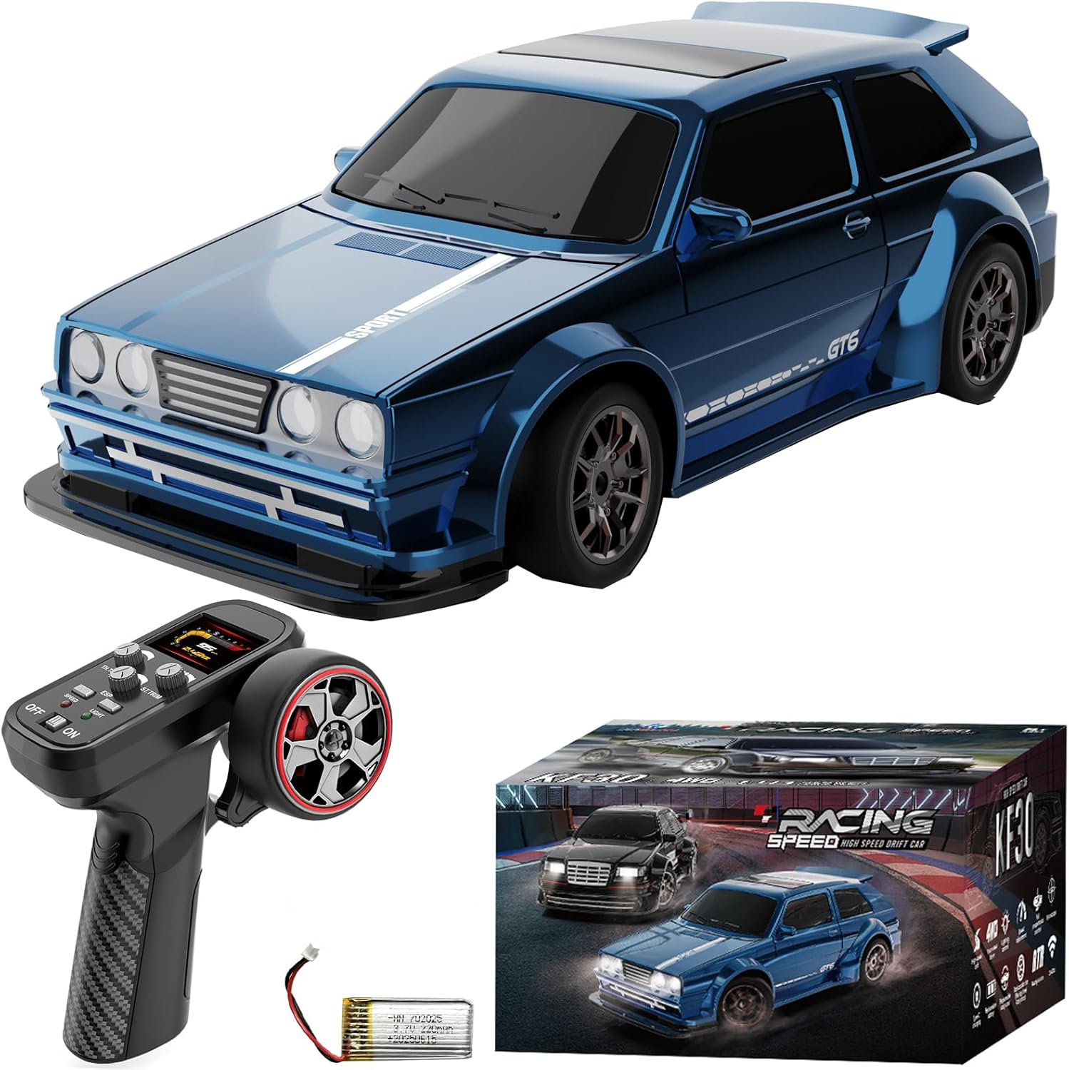 KF30 1:43 4WD RC Car With Gyro - Drone Shahed Rc recensione e prezzo