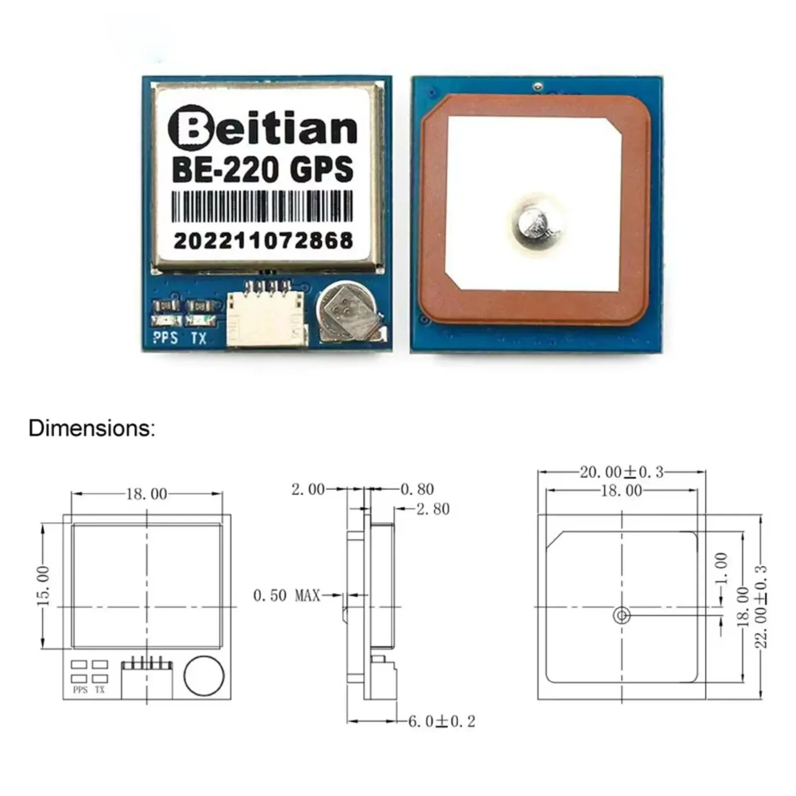 BE-220 M10050 Ultra-Low Power  - Gps Module Drone recensione e prezzo