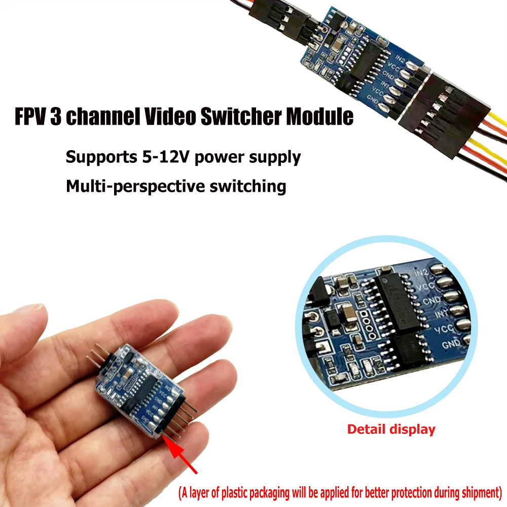 5.8G 3 Channel Video Switcher  - Drone With Rc Remote recensione e prezzo