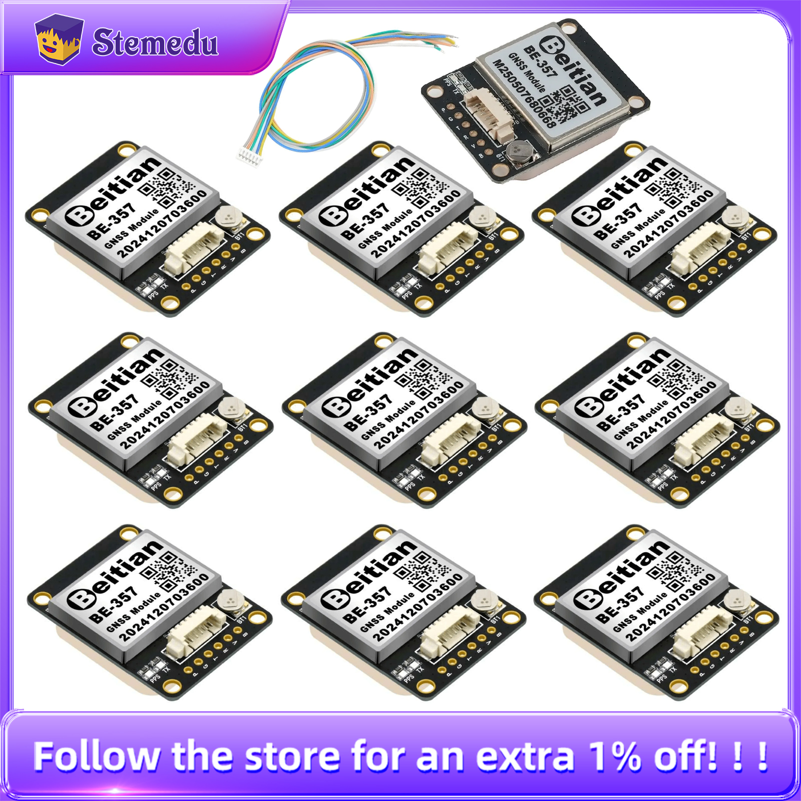 10PCS/LOT Beitian BE-357 BE357 - Gps Module Drone recensione e prezzo