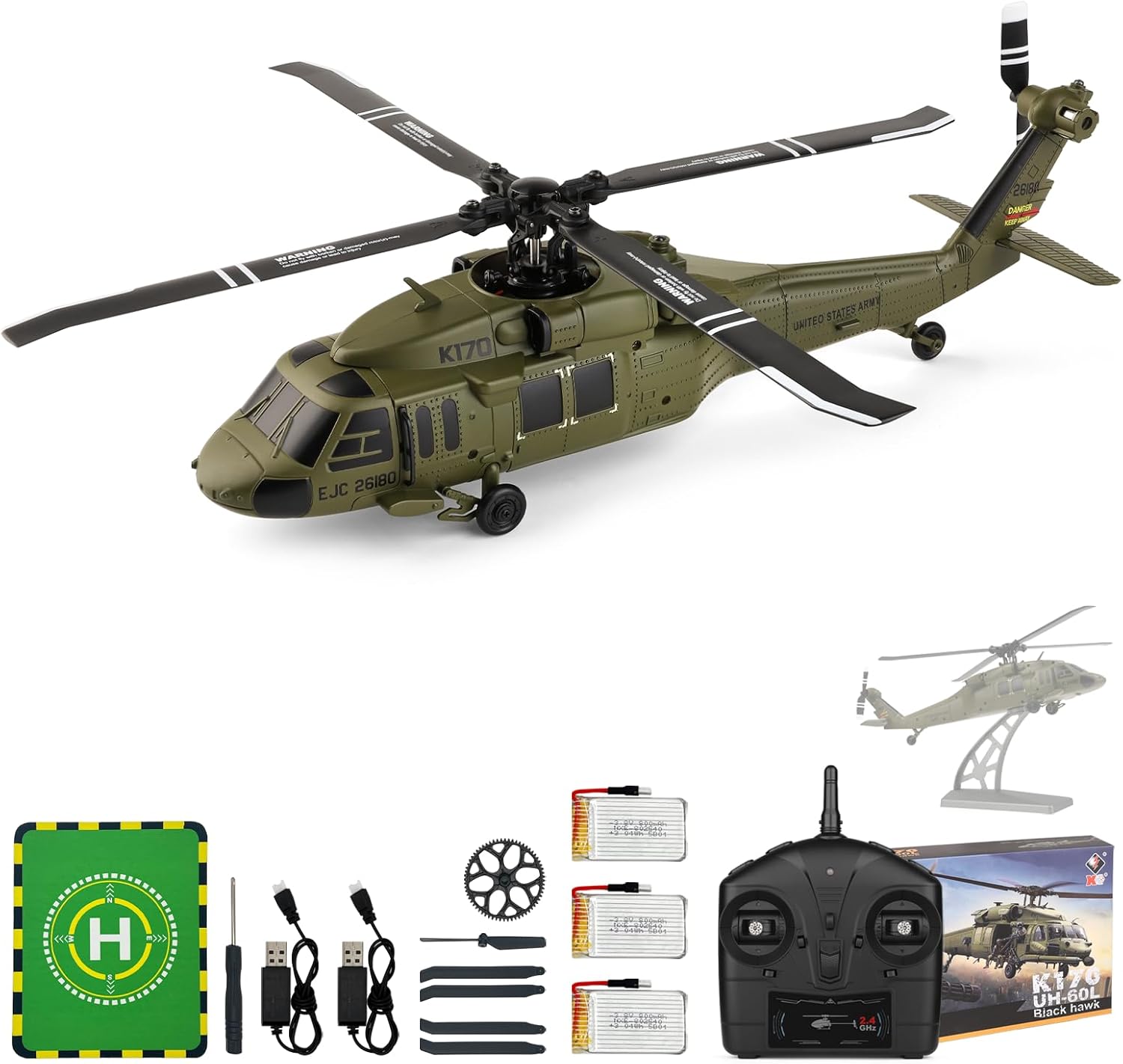 WLtoys K170 Brushless 4-CH RC  - Rc Helicopter Gyro recensione e prezzo
