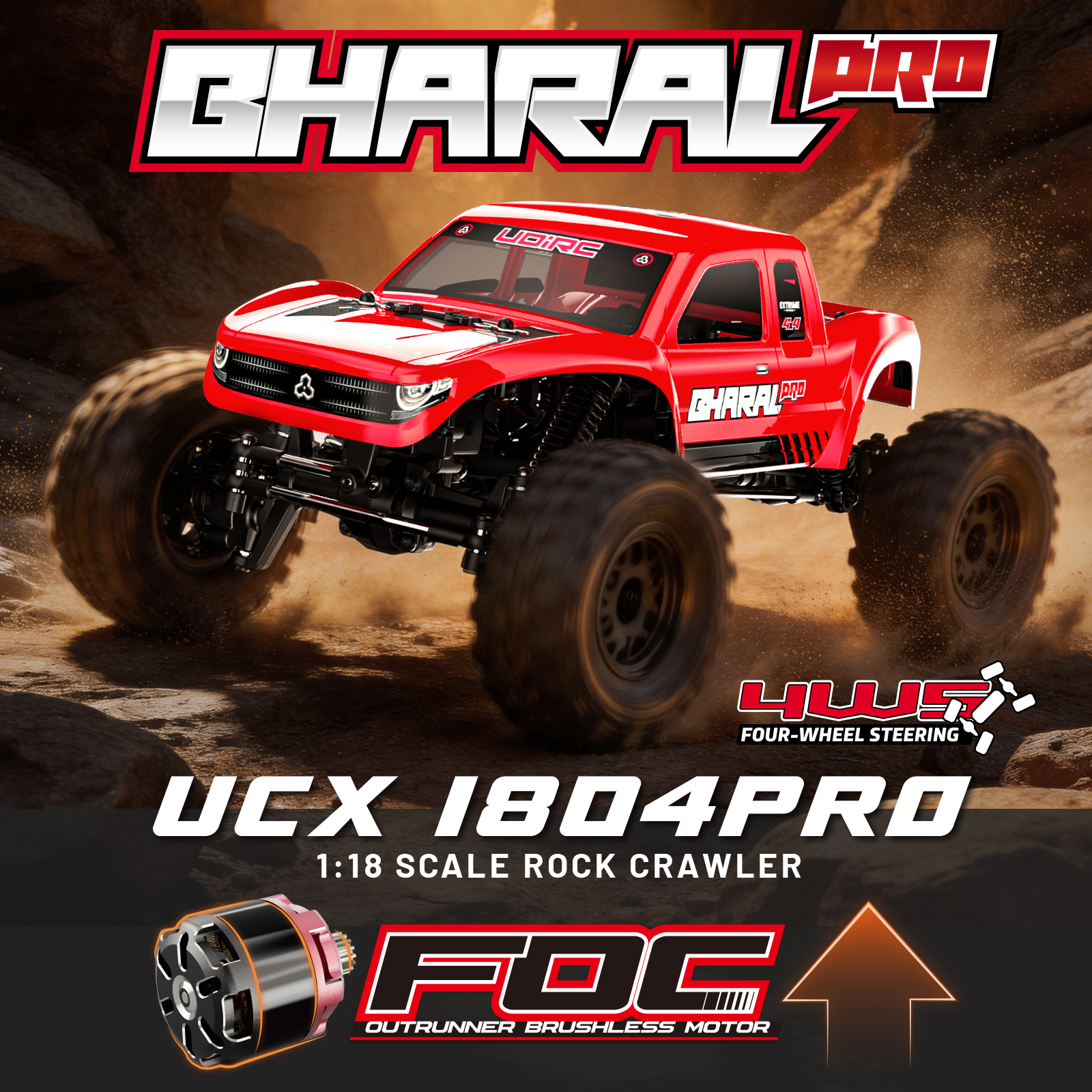 UDIRC UCX1804PRO 1:18 Scale RC - Drone Vera Rc recensione e prezzo