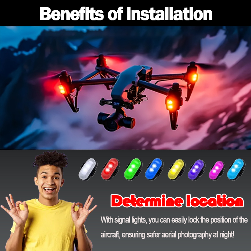 1-10PCS Motorcycle LED Aircraf - Drone Aircraft Jjrc recensione e prezzo
