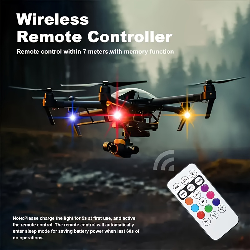 1-10PCS Motorcycle LED Aircraf - Drone Aircraft Jjrc recensione e prezzo