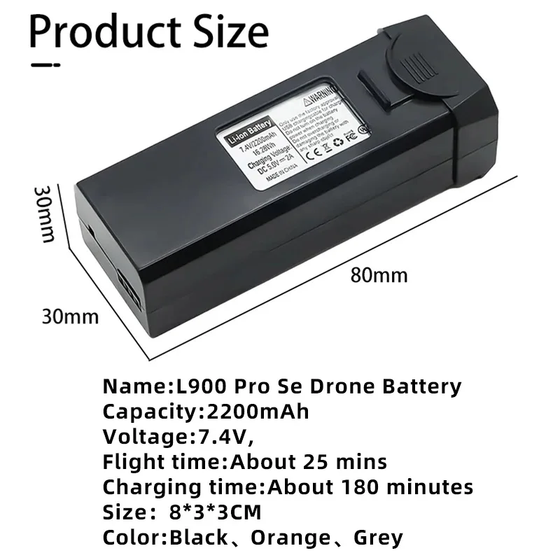 Battery L900 PRO SE Max Drone  - Lyzrc Drone recensione e prezzo
