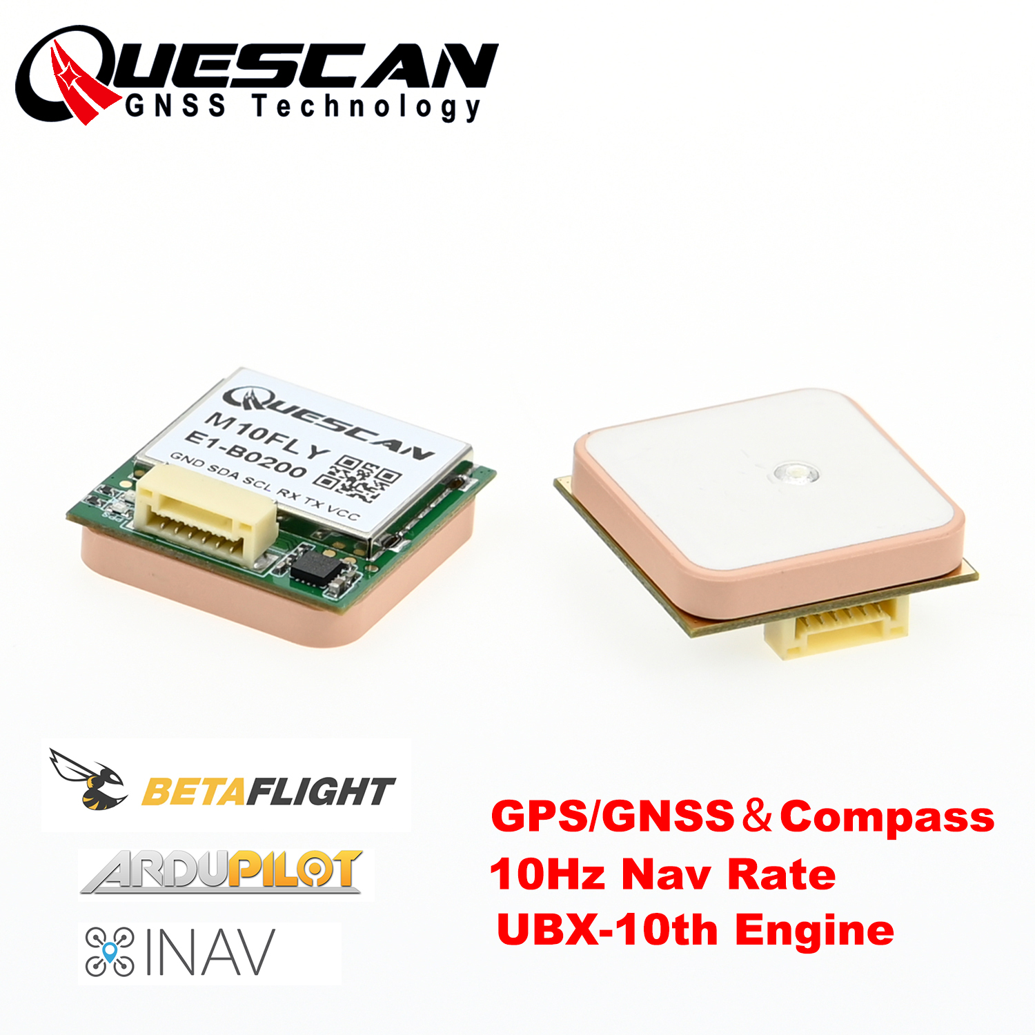 Quescan 25mm*25mm M10FLY 10Hz  - Gps Module Drone recensione e prezzo