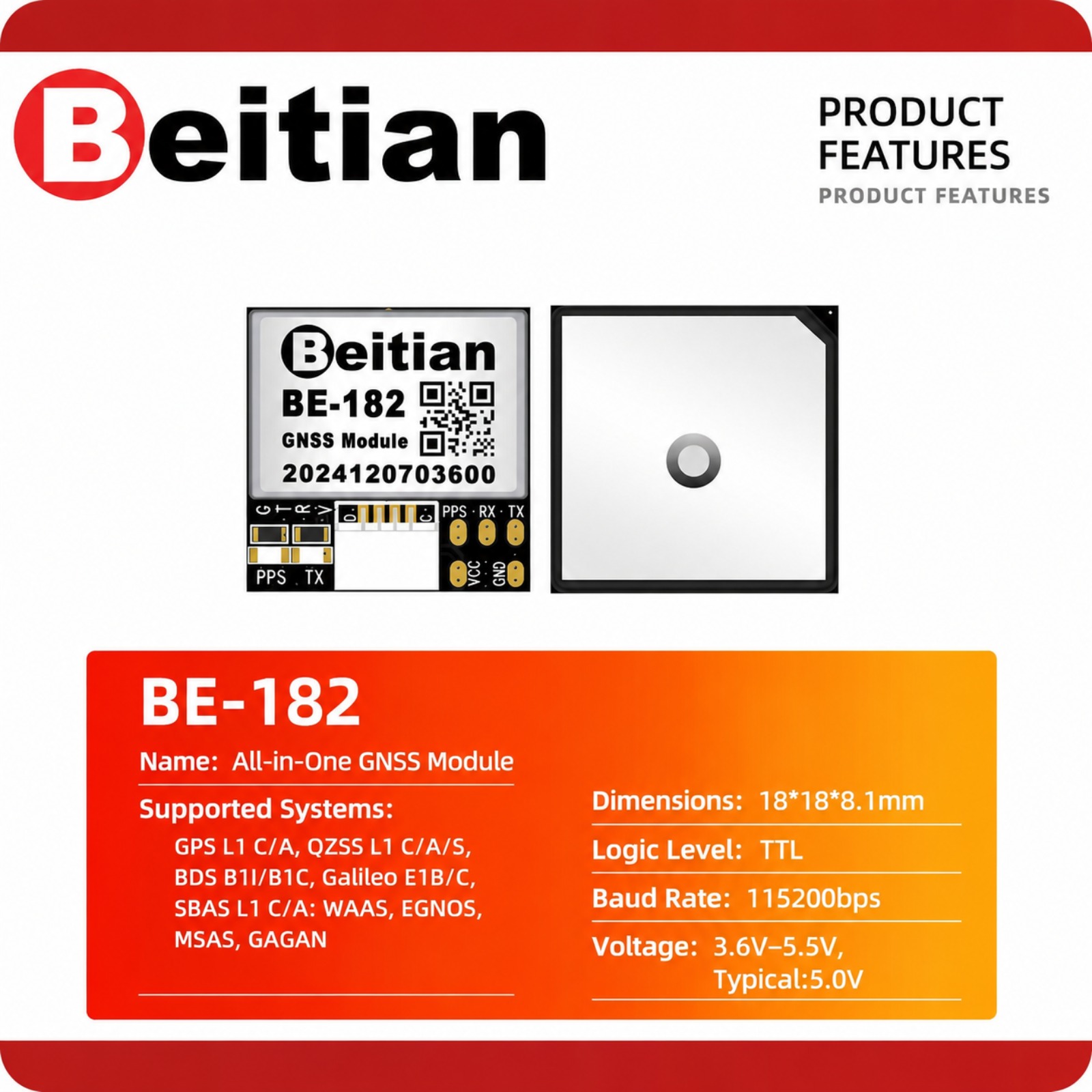 Beitian M10 Triple Mode GNSS C - Gps Module Drone recensione e prezzo
