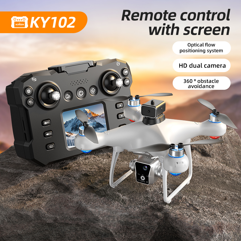 Brushless RC Drone Screen Cont - Drone Ky102 Rc recensione e prezzo