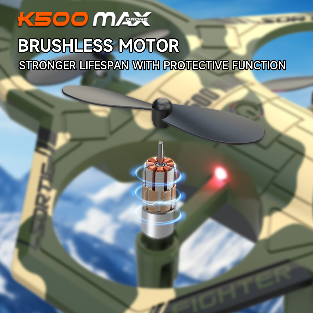 AXNEN K500 MAX RC Plane Fighte - Drone Vera Rc recensione e prezzo