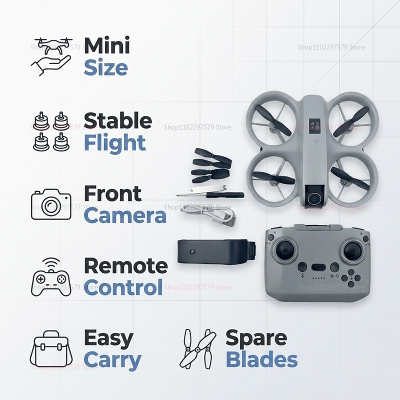 Mini Drone with 8K HD Camera F - Drone Without Rc recensione e prezzo
