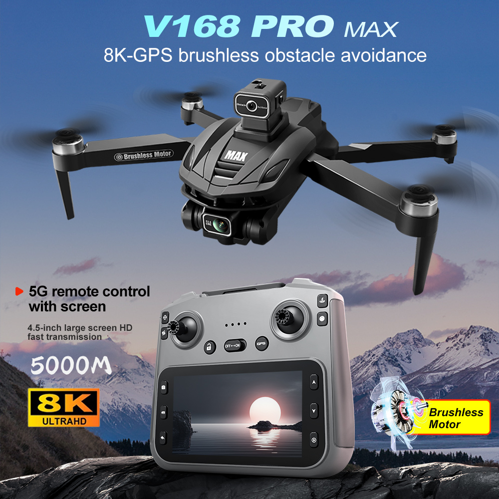 V168 PRO Max GPS Drone 8K Prof - Drone App Rc Fpv recensione e prezzo