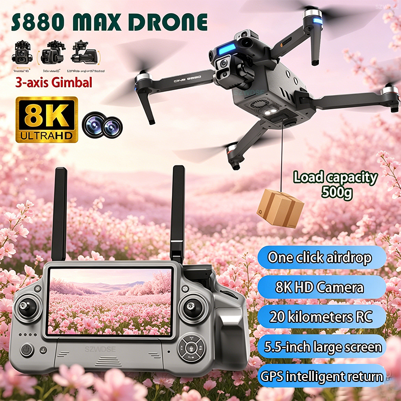 2026 New 8K Dual Camera Drone  - Gps Module Drone recensione e prezzo