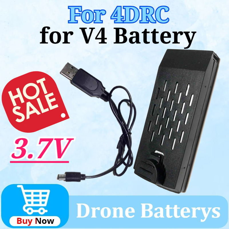 For V4 3.7V Battery charging c - Drone Rc V4 recensione e prezzo