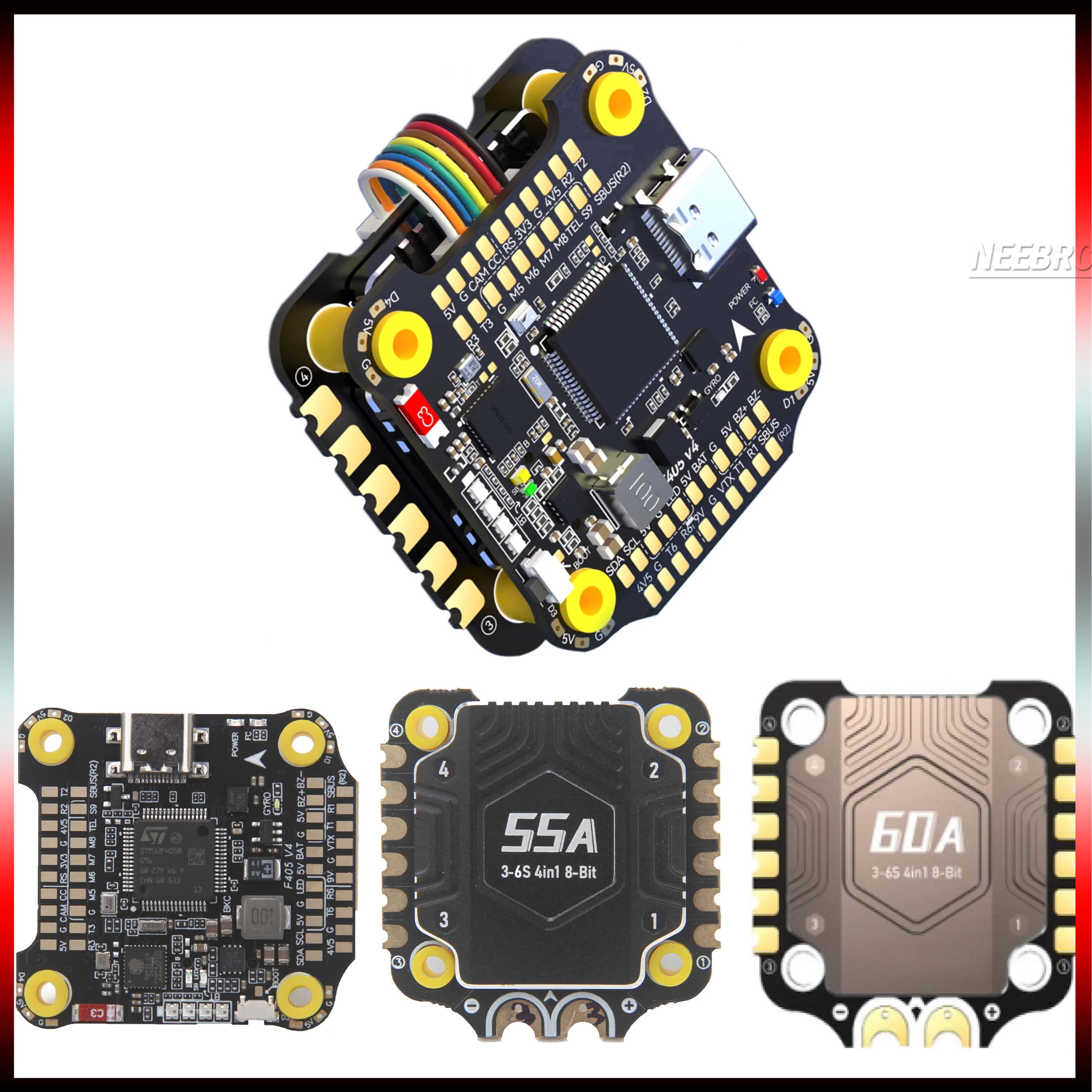 F405 V4 FC Stack Flight Contro - Drone Rc V4 recensione e prezzo