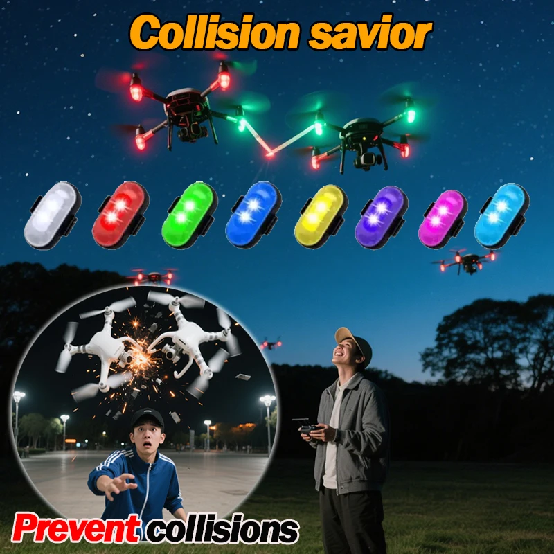 LED Aircraft Strobe Lights 1-1 - Drone Aircraft Jjrc recensione e prezzo