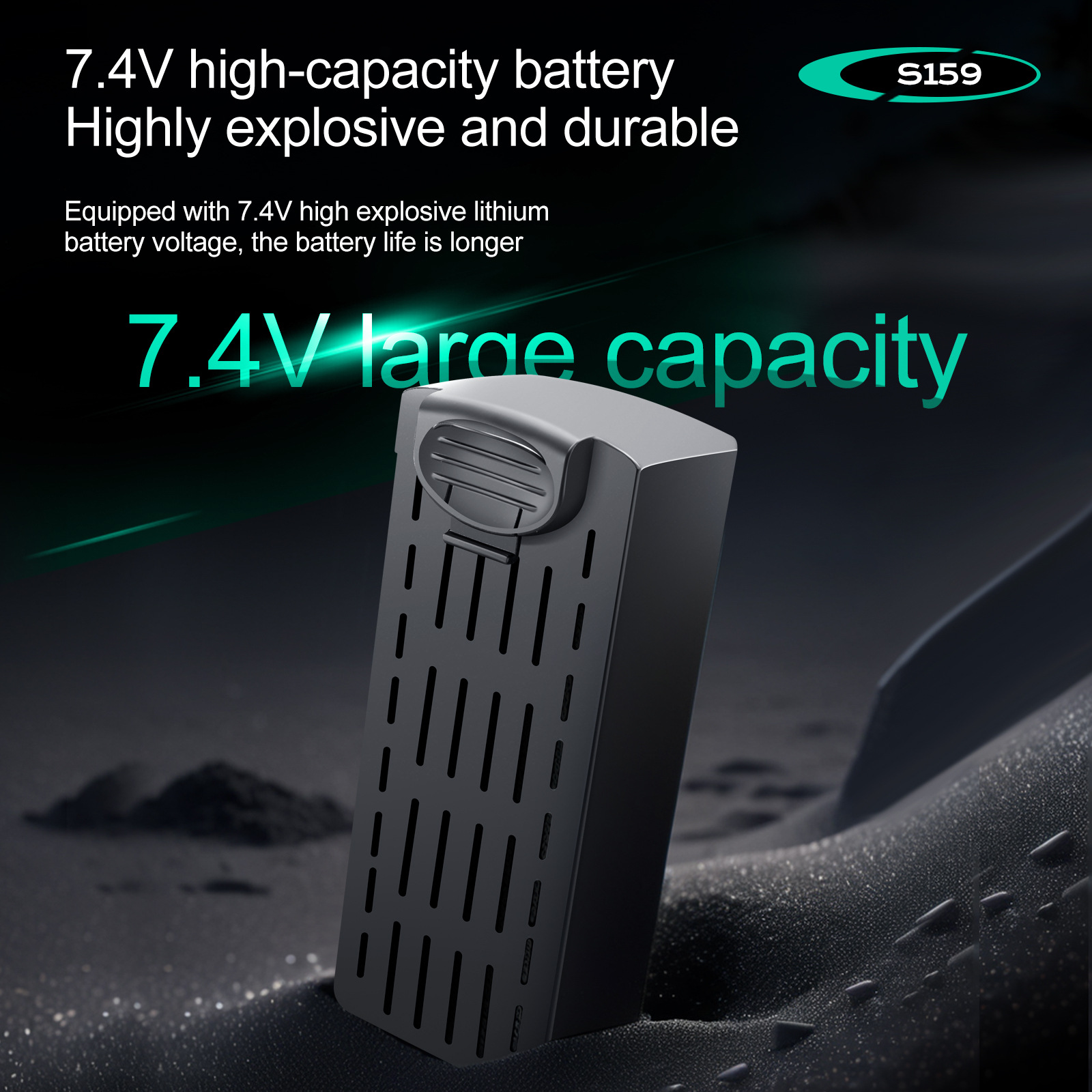 S159 Battery 7.4V 2200mAH S159 - Lyzrc Drone recensione e prezzo