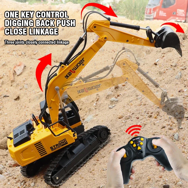 Huina Rc Excavator 1/24 9Ch Re - Drone Vera Rc recensione e prezzo