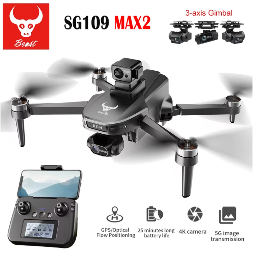 SG109 MAX2 Professional FPV 8K - Drone App Rc Fpv recensione e prezzo