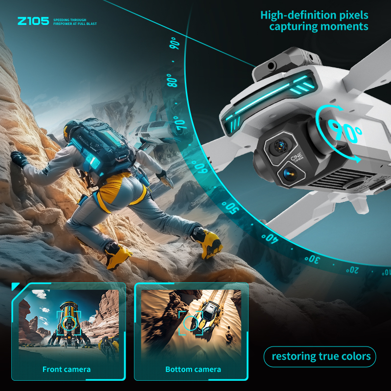 New Z105 RC Drone 8K Professio - Drone Without Rc recensione e prezzo