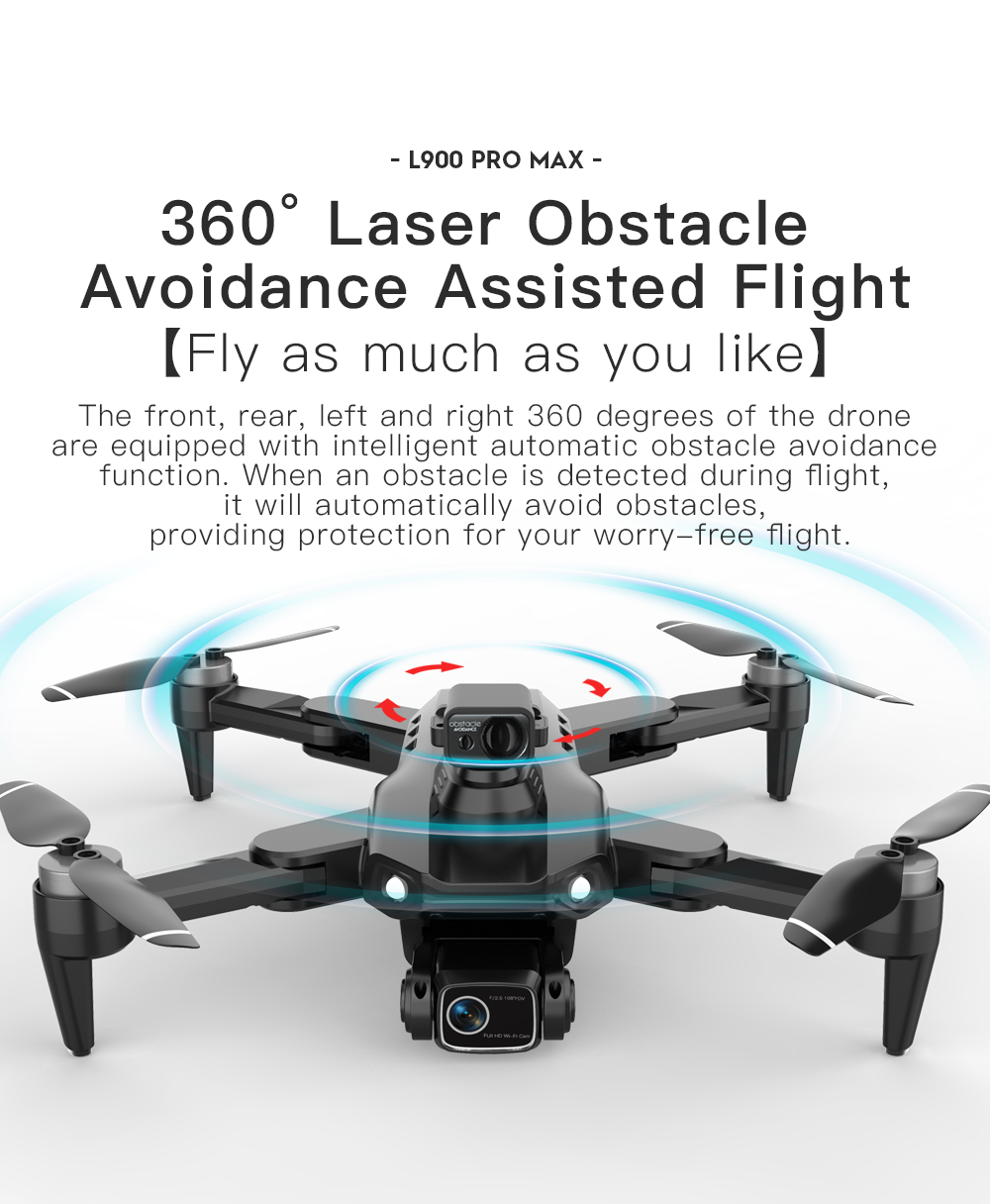 LYZRC L900 PRO MAX Laser obsta - Lyzrc Drone recensione e prezzo