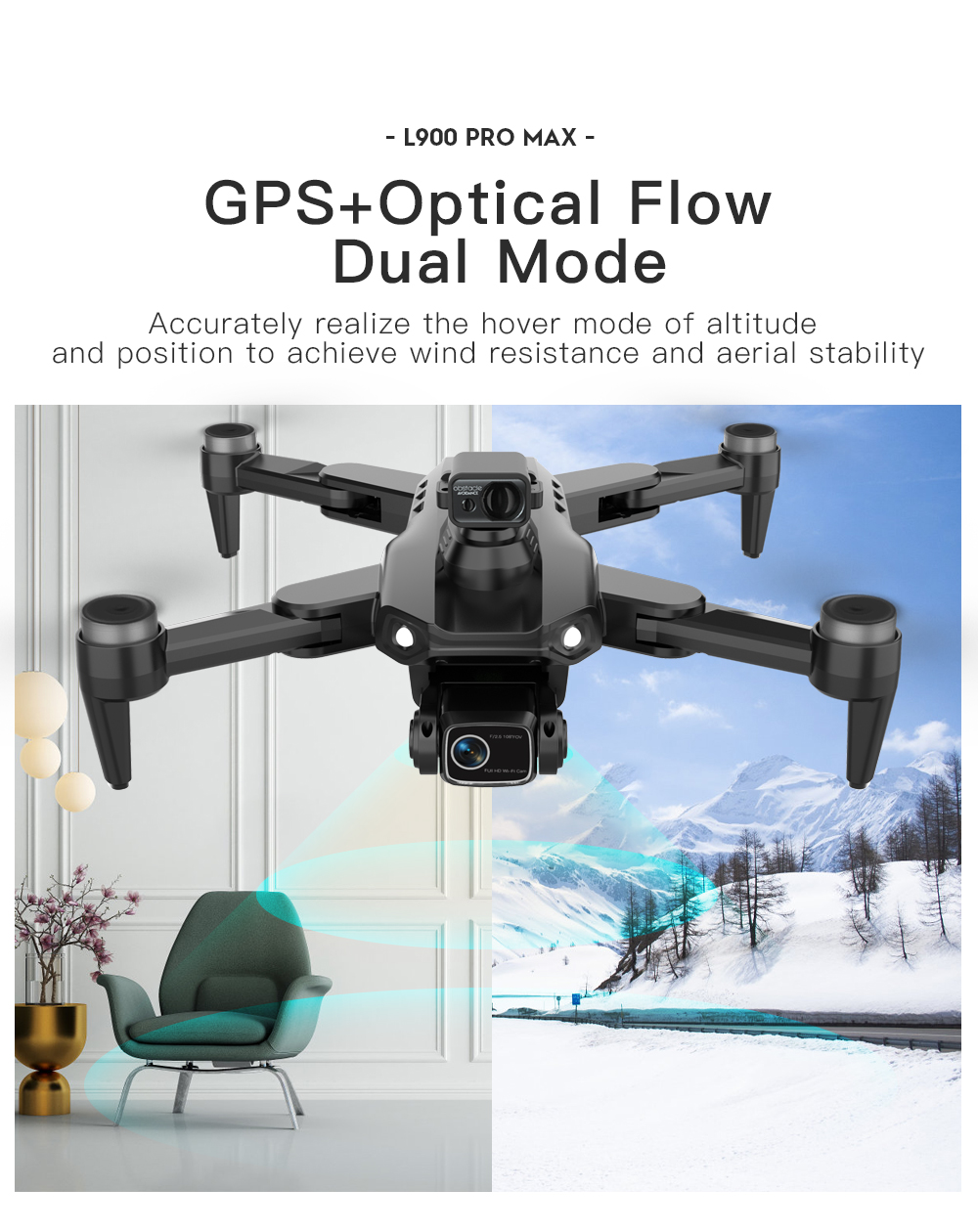 LYZRC L900 PRO MAX Laser obsta - Lyzrc Drone recensione e prezzo
