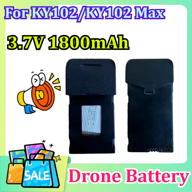 3.7V 1800mAh Drone Battery for - Drone Ky102 Rc recensione e prezzo