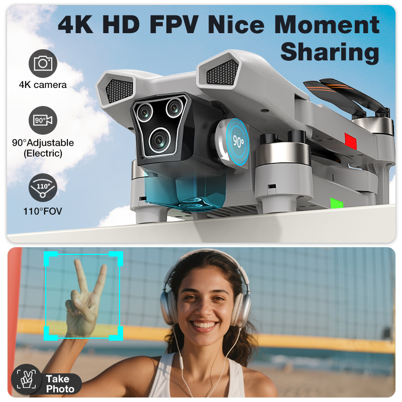NEW Hot L017 Pro Drone Brushle - Drone App Rc Fpv recensione e prezzo