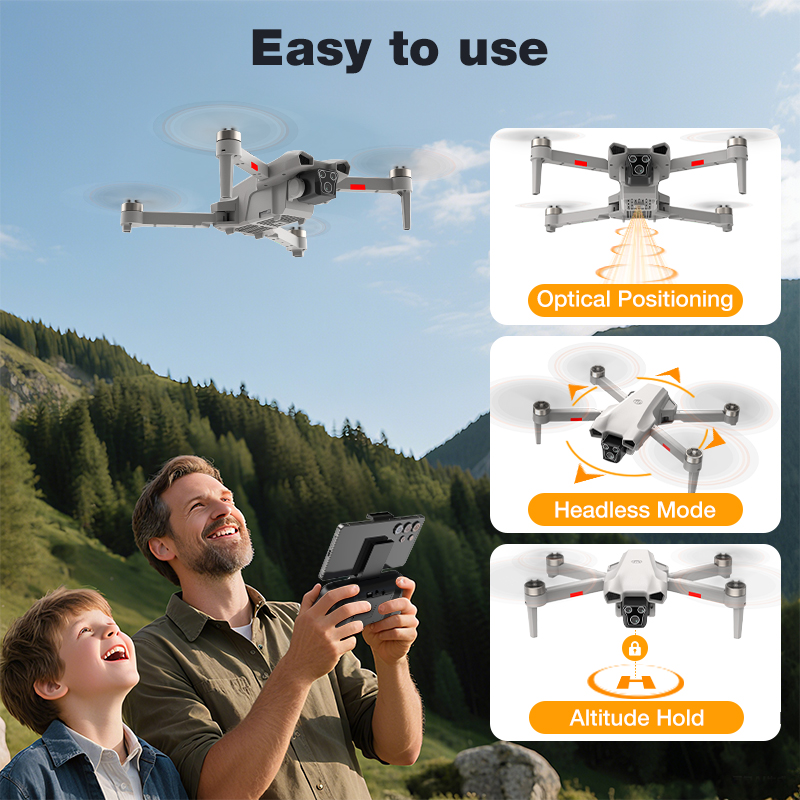NEW Hot L017 Pro Drone Brushle - Drone App Rc Fpv recensione e prezzo