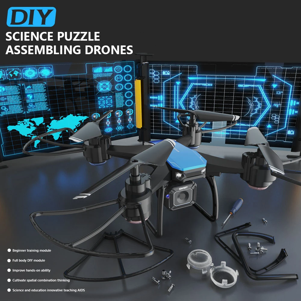 JJRC H108 Children DIY Assembl - Drone Aircraft Jjrc recensione e prezzo