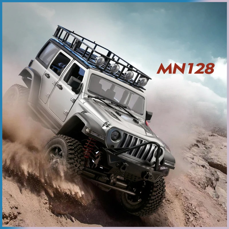 RC Crawler 4x4 Car MN128  2.4G - Drone Shahed Rc recensione e prezzo
