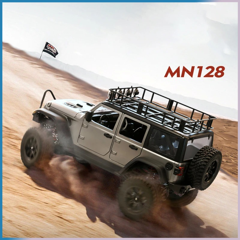 RC Crawler 4x4 Car MN128  2.4G - Drone Shahed Rc recensione e prezzo