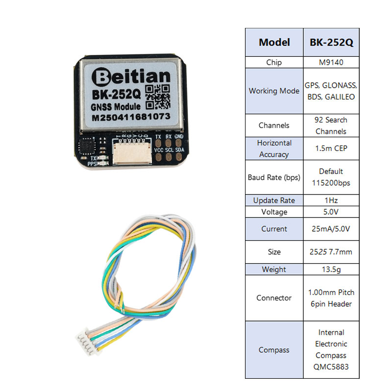 Beitian BK-252Q GPS GNSS Modul - Gps Module Drone recensione e prezzo