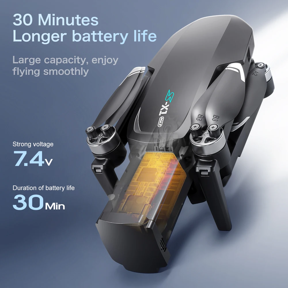 S-X1 MAX GPS Drone Battery 7.4 - Lyzrc Drone recensione e prezzo