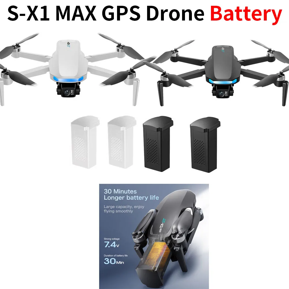 S-X1 MAX GPS Drone Battery 7.4 - Lyzrc Drone recensione e prezzo