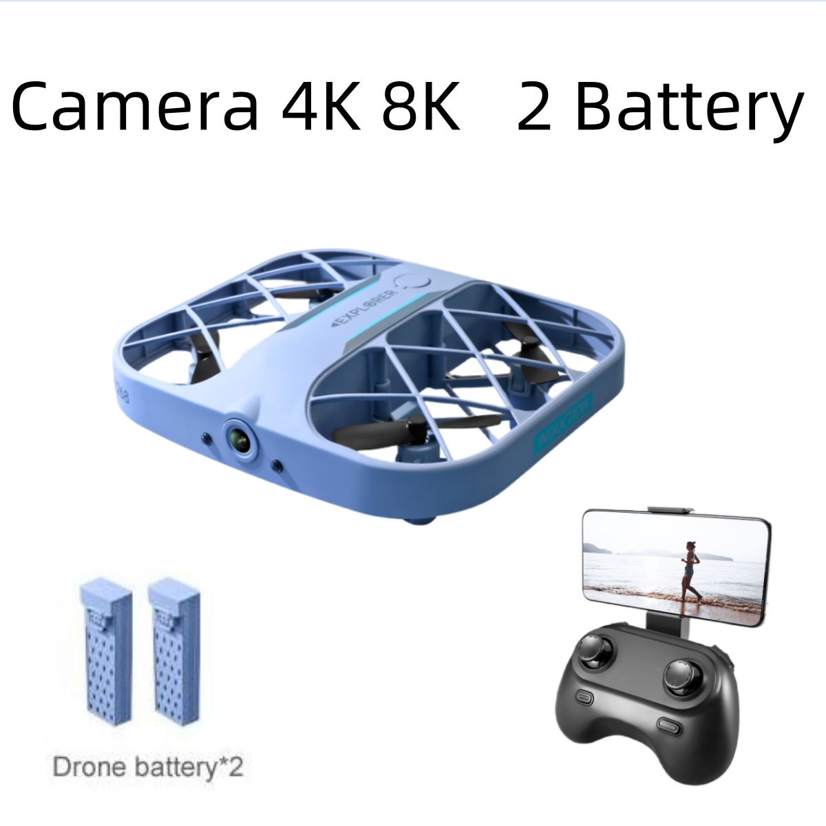 JJRC H107 FPV RC Drone with 2  - Drone App Rc Fpv recensione e prezzo